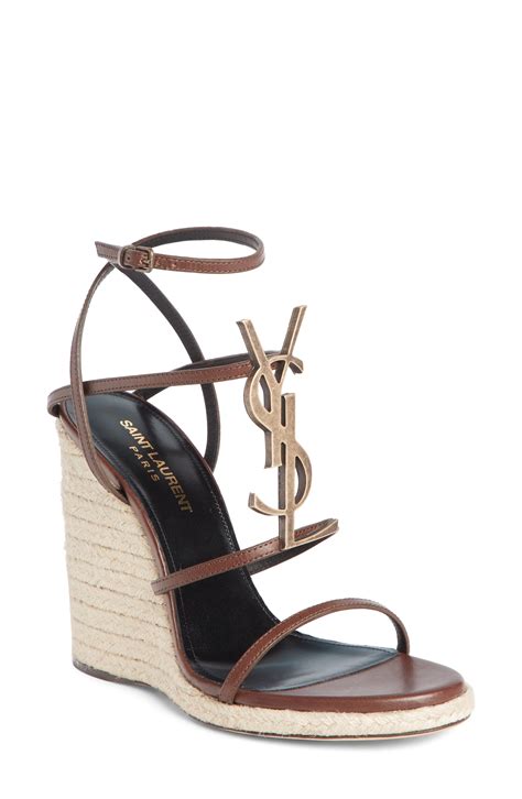 ysl wedge sandal